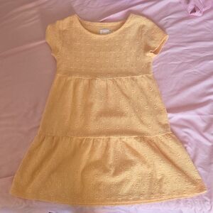 Charming Yellow Kids Dress